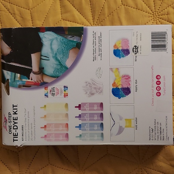 Tulip One Step Pastel Tie-Dye Kit - Picture 2 of 2